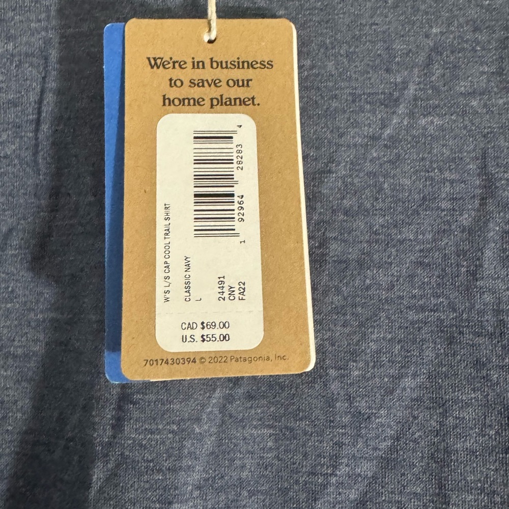 Patagonia Capilene Cool Trail long sleeve. NWT - Picture 4 of 6